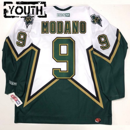 Kinder Eishockey Dallas Stars Trikot Mike Modano 9 CCM Throwback Home Authentic